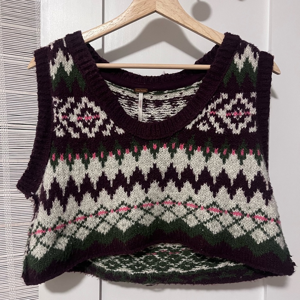 Knit Vest from FREE PEOPLE Xs